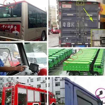 AHD 720/1080P камера заднего вида для парковки 4 PIN изображение заднего вида для грузовика автобуса фургона грузовика автофургона монитора для тяжелых условий эксплуатации