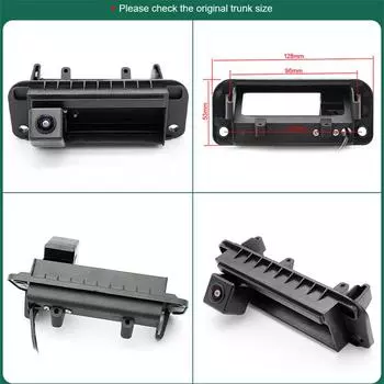AHD 720P Камера заднего вида, встроенная в ручку багажника, для Mercedes-Benz C-класса MB W205 S204 W212