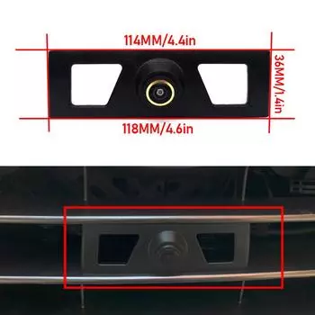 AHD Car Front View Positive Logo Golden Lens Camera для Lexus RX RX200t RX300 RX350 RX450h 2016 2017-2020 Аксессуары CVBS 1080X720P
