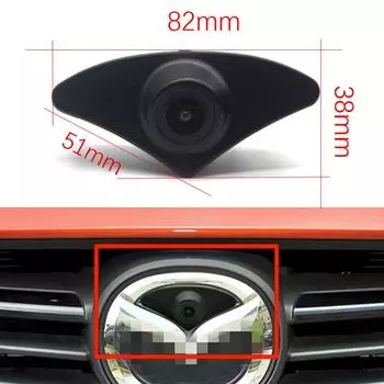 AHD HD Fisheye Lens Автомобильная камера переднего вида с логотипом для Mazda GH Ruiyi Axela CX-5 CX-7 CX-9 CX-8 CX-4 для Mazda 2 3 5 6 8
