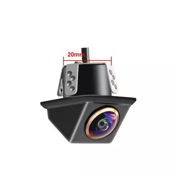 AHD камера заднего вида для автомобиля, боковая/фронтальная/резервная, золотисто-черная, объектив «рыбий глаз», Full 1080P HD, ночное видение, водонепроницаемая, задняя, универсальная