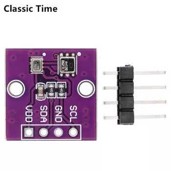 AHT20 + BMP280 Модуль температуры, влажности и давления воздуха Высокоточный цифровой датчик температуры, влажности и давления воздуха