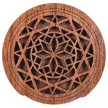 Ahvqevn Guitar Wooden Soundhole Soundhole Cover Block Feedback Buffer EQ Mahogany Wood для акустической гитары в стиле фолк 1,