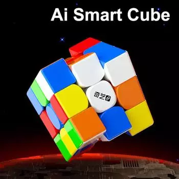 Ai Smart Magnetic Magic Cube 3x3x3 Профессиональная скоростная головоломка 3x3 33 детская игрушка QY Speedcube Cubo Magic