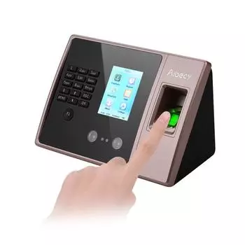 Aibecy Intelligente biometrische Fingerabdruck-Zeiterfassungsmaschine mit UK Plug розы красного