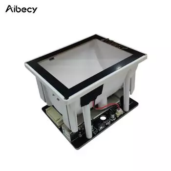 Aibecy Портативный встроенный модуль USB/RS232 Сканер штрих-кода Новый USB белый