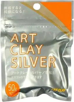 Aida Chemical Industry Art Clay Серебро 50г A-0275 серебряный