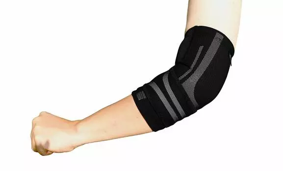 Aider Bodyvine Elbow Taping Supporter Triplecomprssion Elbow Taping Support (M)