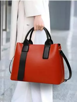 AIDRANI 2025 Новые сумки через плечо большой емкости, модные женские роскошные дизайнерские сумки, женская сумка из натуральной кожи, сумка-тоут