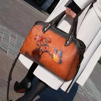 Aidrani новая стильная винтажная женская сумка через плечо с тиснением горизонтальная кожаная сумка через плечо универсальная маленькая квадратная сумка жёлтый