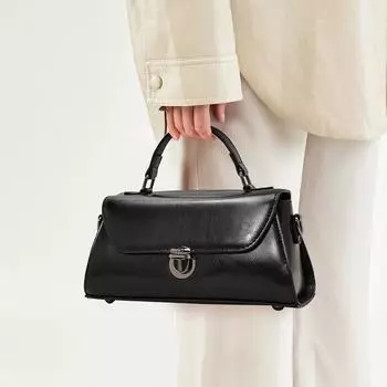 Aidrani Женская сумка через плечо из натуральной кожи, однотонная, из коровьей кожи, маленькая сумка