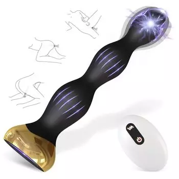 AiFox электрическая стимуляция и вибрация Ultimate Электрошок анальный электрошок анальный простаты микро электрический эргономичная ручка электрошок