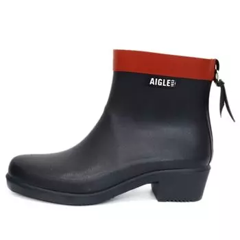Aigle Milica Botillon Rubber Rain Boots Dark Navy [Official]