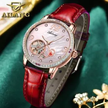 AILANG новые женские часы автоматические механические часы женские часы модные водонепроницаемые часы