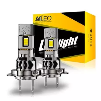 AILEO H7 LED Headlight, Car Bulb, Explosive Light, 18,000 LM, High Brightness, 6,000K White H7