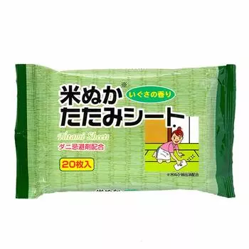 Aimedia Rice Bran Tatami Cleaning 20 Содержит клещей Tatami Tatami Floor Cleaning Sheets, Sheets, Sheets, Repellent, Cleaning, Cleaning, белый