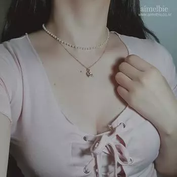 [Aimelbie] Little Leaves Layered Grains - Золото