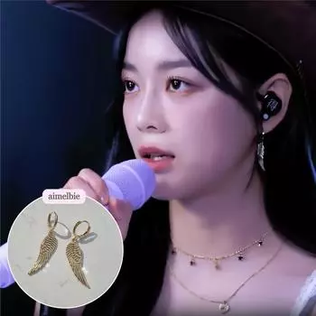 [Aimelbie] Туфли Gold Wing Huggies на каблуках