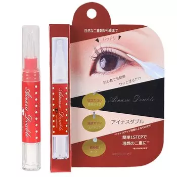 Ainasu Double 4 мл большой емкости двойной карандаш для век двойной шпатель для век двойной карандаш для век первый раз двойной цвет для век косметика для век двойной карандаш для век