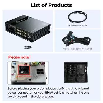 Ainavi P48E DSP для BMW 1 2 3 серии F20 F21 F22 F30 F31 F34 процессор Bluetooth автомобильный усилитель 4 канала аудио автомобильный усилитель звука CHINA