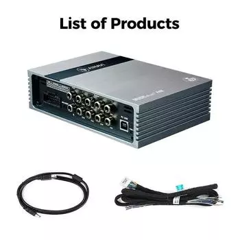 Ainavi P48E DSP процессор Bluetooth автомобильный Hifi усилитель 4 канала 12 В автомобильный аудио эквалайзер низкий усилитель для звука автомобиля CHINA