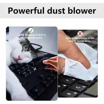 Air Blower Digital Lens Cleaning Camera Stock Computer Black Cleaning Tool Air Blowing Keyboard Clock Dust Removal синий