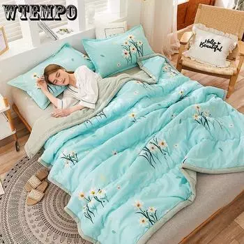 Air Conditioned Blanket Summer Cool Blanket Machine Washable Children s Summer Quilt Single Student Dormitory 200x230cm