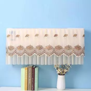 Air Conditioner Cover Sets of Dust Cover Hanging Anti-Direct Blowing Always-on Hanging Machine Suitable for Greemei Fabric Windshield Cabbage-Cafe 1-1.5Pp/length 88cm inner Neutral