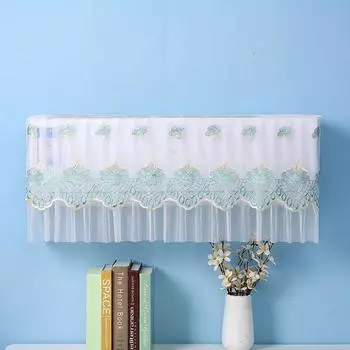 Air Conditioner Cover Sets of Dust Cover Hanging Anti-Direct Blowing Always-on Hanging Machine Suitable for Greemei Fabric Windshield Cabbage-Green 1-1.5Pp/length 88cm inner Neutral