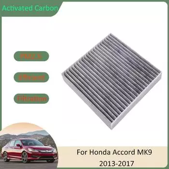 Air Conditioning Filter For Honda Accord MK9 9th 9Gen CR1-CR3 CR6-CR7 CT1-CT2 2013 2014 2015 2016 2017 Activated Carbon Vehicle