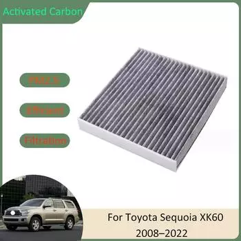Air Conditioning Filter For Toyota Sequoia XK60 MK2 2008~2024 2010 2011 2012 2015 2020 2024 87139-50100 87139-06060 Accessories