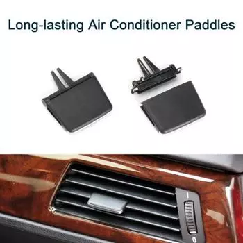 Выход для кондиционера Идеальный выбор Простая установка Быстрая установка счетчика Лопастная решетка прохладный черный