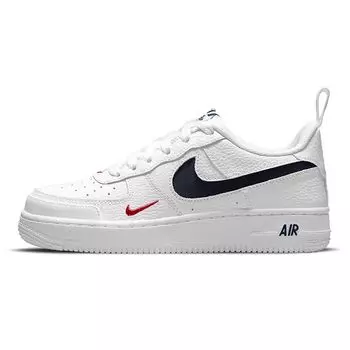Nike Детские кроссовки Air Force 1 Low GS Patriots Белый Университет-Красный Чистая Платина DM3211-100 37.5