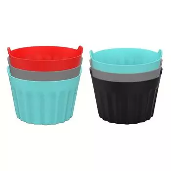 Air Fryer Egg Muold Air Fryer Egg Poacher Высокое качество 3pcs red