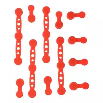 Air Fryer Magnetic Buckle Made of Silicone Holds Down Cooking Liner Effectively красный