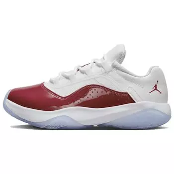 Air Jordan 11 CMFT Low GS White Gym Red Детские кроссовки Черные CZ0907-116 38.5