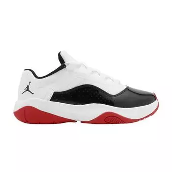 Air Jordan 11 CMFT Low GS White University Red Детские кроссовки Черные CZ0907-102 35.5