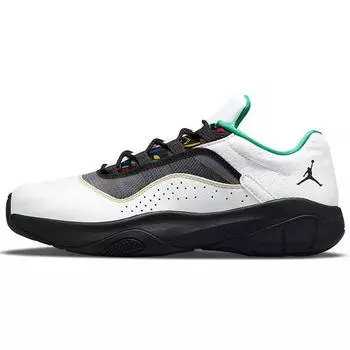 Air Jordan 11 CMFT Low Urban Jungle Gym Мужские кроссовки Белый Рома-Зеленый Черный CW0784-103 44.5