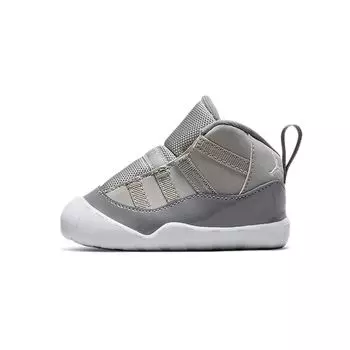 Air Jordan 11 Retro CB Cool Grey 2021 Детские кроссовки Medium-Grey White CI6165-005 19.5