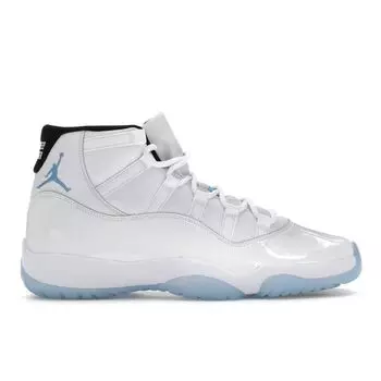 Air Jordan 11 Retro Legend Blue / Columbia 2024 Мужские кроссовки Белый Черный CT8012-104 42.5