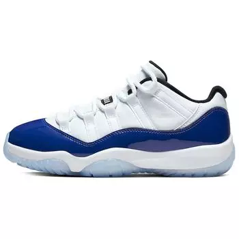 Кроссовки женские Air Jordan 11 Retro Low Concord Sketch Синие Белые Черные AH7860-100 35.5