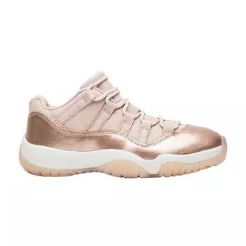 Air Jordan 11 Retro Low Розовое Золото Женские Кроссовки Парус Средний-Жевательный Коричневый-Металлик-Красно-Бронзовый AH7860-105