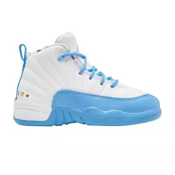 Детские кроссовки Air Jordan 12 Retro PS Emoji White Lemon-Venom Vivid-Sulfur DQ4366-114 28