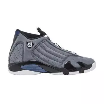 Air Jordan 14 Retro Graphite Navy Мужские кроссовки Серые Светло-Графитовые Midnight-Navy 311832-011