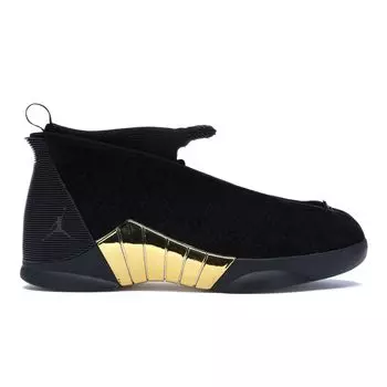Air Jordan 15 Retro Doernbecher 2018 Мужские кроссовки Черный металлик-золотой белый BV7107-017