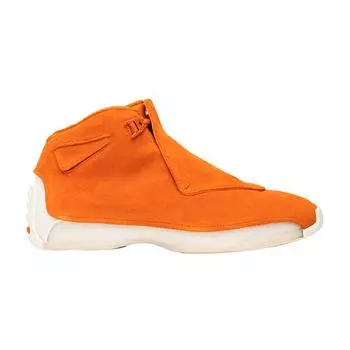 Air Jordan 18 Retro Orange Suede Мужские кроссовки Campfire-Orange Sail AA2494-801