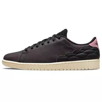 Air Jordan 1 Center Court Перфорированные черные розовые кроссовки унисекс Arctic-Punch DJ2756-006 36.5