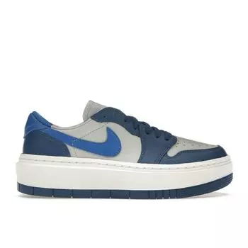 Air Jordan 1 Elevate Low French Blue Женские кроссовки Нейтрально-серый парус Sport-Blue DH7004-400 36