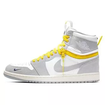 Air Jordan 1 High Switch Light Smoke Grey Мужские кроссовки Зеленый Белый Парус CW6576-100 41