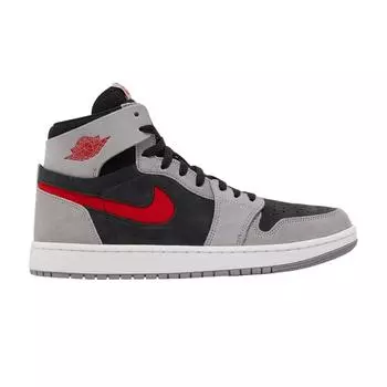 Air Jordan 1 High Zoom Comfort 2 Cement Fire Red Мужские кроссовки Серый Черный DV1307-060 40